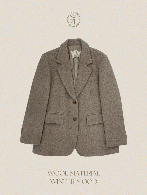 [landmade/울80]시그니처 울 코트,자켓 (3color) &#039;2온스 누빔안감&#039;