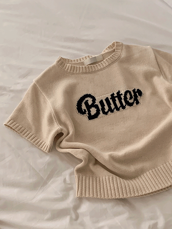 [코튼50] butter cotton knit (2color)